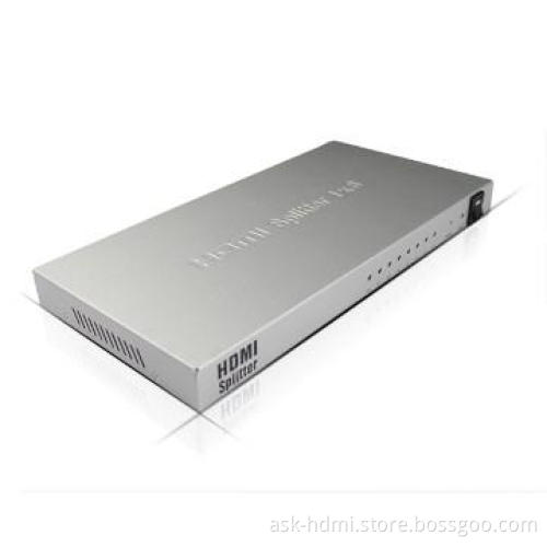 1.4 HDMI Amplifier splitter box  1 in 8 out